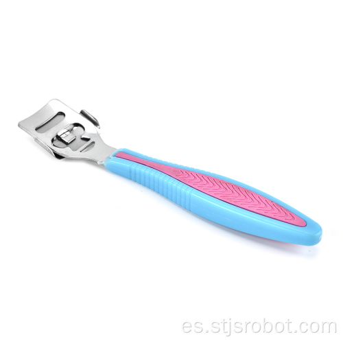 Cortador de pies de acero inoxidable multifunción Cuchillo de pedicura Cuchillo plano raspado pala Cuchillo de piel muerta